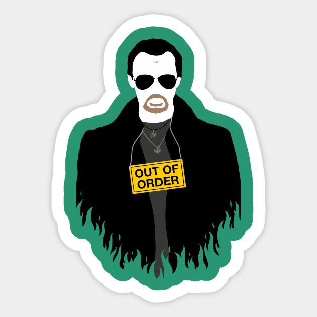 The Bitter End Sticker by Byway Design